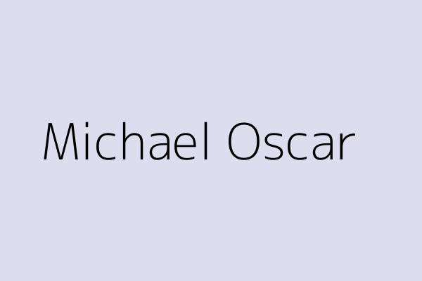 Michael Oscar